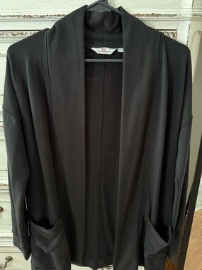 Vineyard Vines Black Open Front Jacket